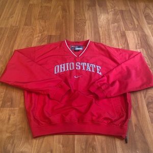 Vintage Nike Ohio State Buckeyes Windbreaker Sz M